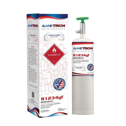 HFO-R1234yf Ametron Refrigerants®- 1Kg Auto Cooling Expert